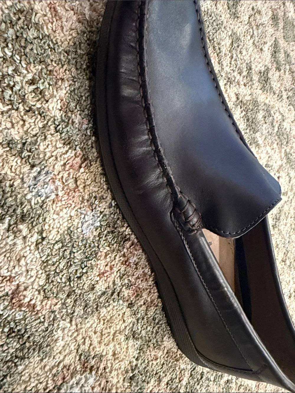 Ecco Real Leather Men's Brown Loafers Size  9 (43)